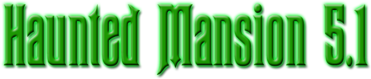 The Haunted Mansion - Haunted Mansion Font (1024x316), Png Download