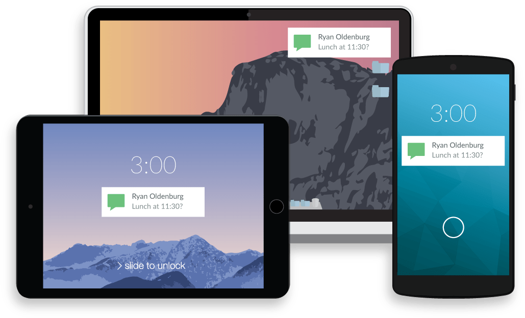 Project Launched - Pushbullet Notification (550x340), Png Download