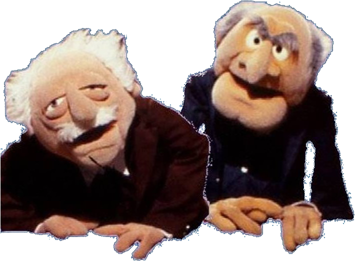 Statler And Waldorf - Statler And Waldorf Png (712x749), Png Download