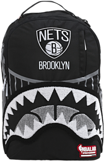Jarvis Landry Shark Backpack (470x600), Png Download