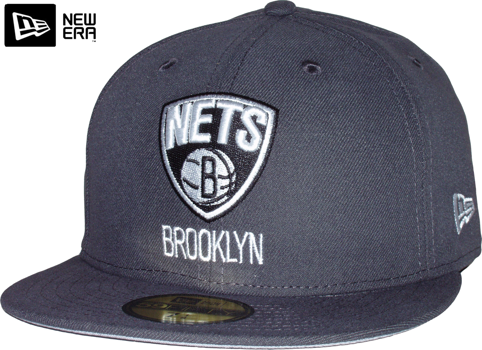 Brooklyn Nets Nba Cap - New Era (1600x1161), Png Download