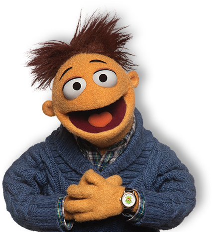Beck Introduced Several Character Themes, Constantine - Walter De Los Muppets (426x466), Png Download