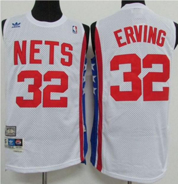 Download Brooklyn Nets Julius Erving 32 York Nets White Classic