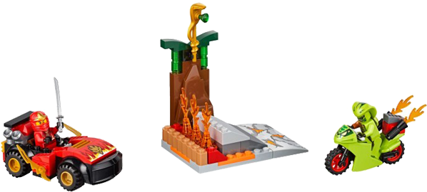 10722-myhobbies V=1495850313 - Lego 10722 Snake Showdown (600x450), Png Download