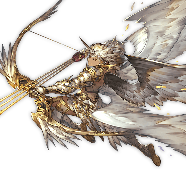 Lexica  Anime art a male angel very beautiful with a structural body  black and golden eyes blond and long hair carrying a scythe