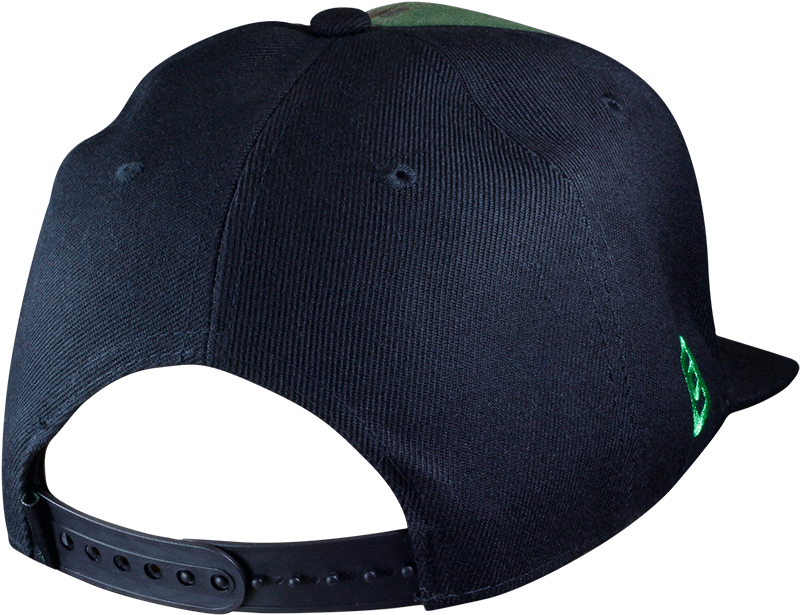 Snapback Hat Rck Camo/black - Jordan Snapback Schwarz Grau (835x1026), Png Download