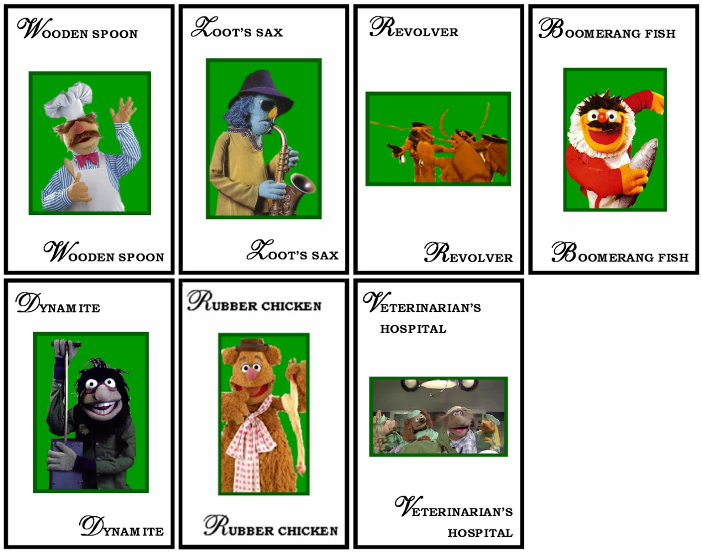 Muppets Figures, Or From A Dollhouse Shop , Include - Lew Zealand Muppet (1600x1237), Png Download