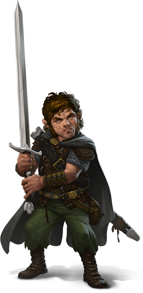 For Some Reason I Can't Shake That This Guy Looks Like - Belamy Lightfingers Sword Coast Legends (482x978), Png Download