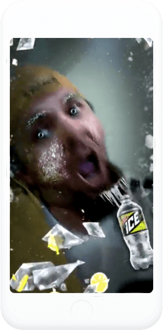 Discover - Selfie (358x697), Png Download