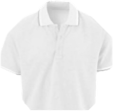Png- White Polo Shirt Png Freetoedit - Shirt (472x464), Png Download