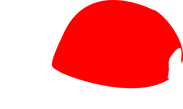 Red Snapback Clipart (600x358), Png Download