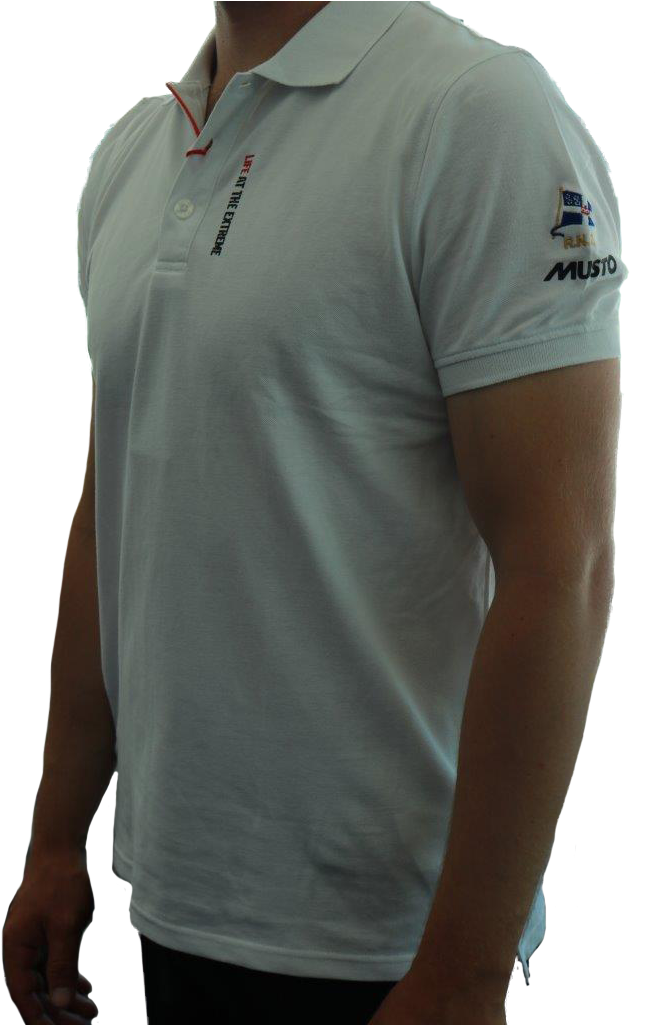 Vor Musto White Polo Shirt - Volvo Ocean Race T Shirt Musto (682x1024), Png Download