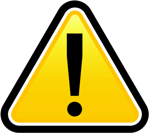 Effects Of Drug Abuse On Long-term Health - Alert Sign (650x650), Png Download