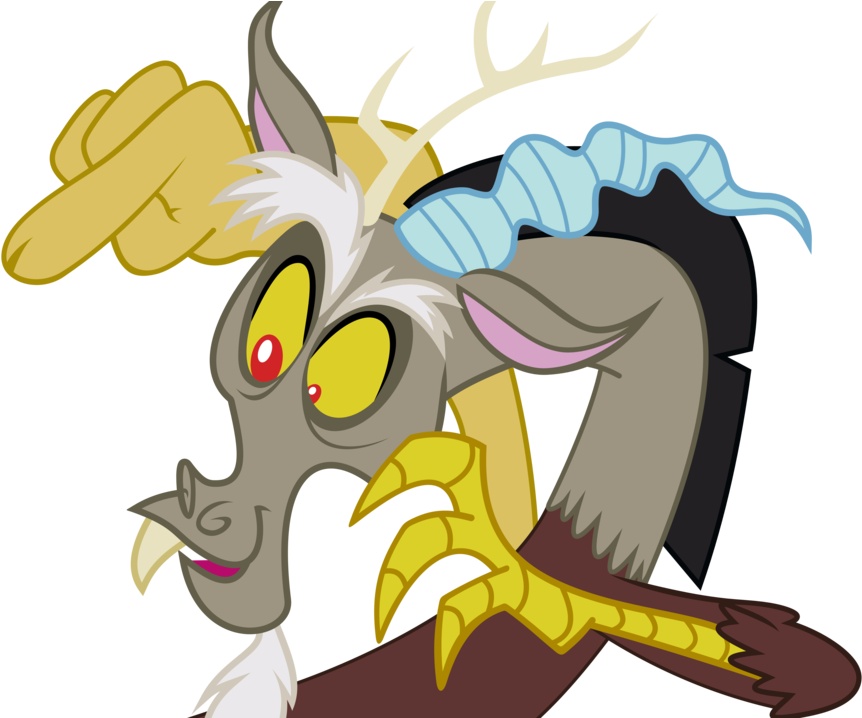 Discord You By Critchleyb-d50fmd9 - My Little Pony Absolute Discord Theme Deck (900x717), Png Download