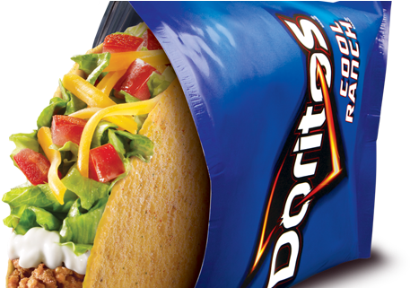 The Steel Trap - Dorito Tacos (610x320), Png Download
