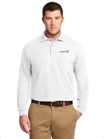 Port Authority Tlk500ls Mens S (400x533), Png Download