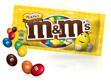 M&m's Peanut - Peanut M And Ms (400x320), Png Download