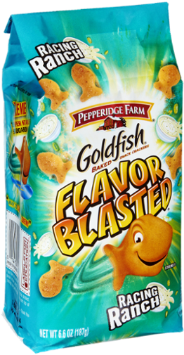 Goldfish® Flavor Blasted Racing Ranch Baked Snack Crackers - Goldfish Crackers (600x600), Png Download
