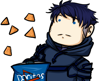 Cool Ranch Dorito - Cartoon (479x269), Png Download