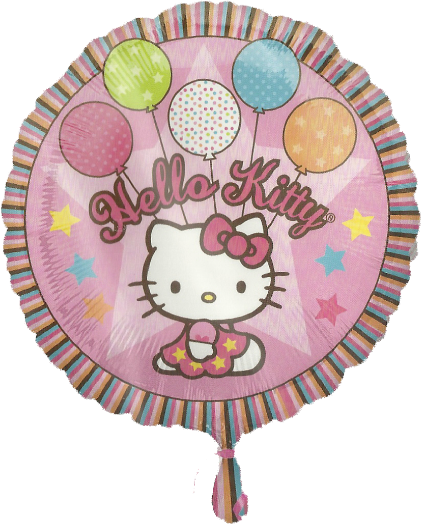 Hello Kitty Balloon - Hello Kitty (900x1140), Png Download