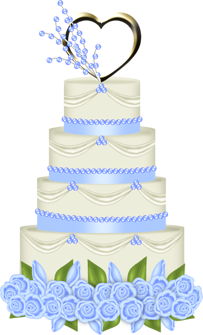 Яндекс - Фотки - Wedding Cake Png Clipart (397x654), Png Download