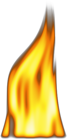Source - - Flame (300x500), Png Download