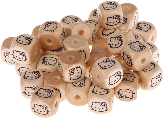 Embossed Letter Cubes 10mm - Bead (550x550), Png Download