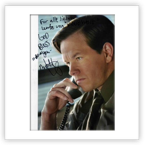 Mark Wahlberg - Autograph (572x572), Png Download