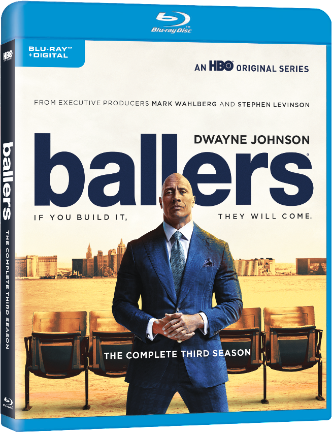 Ballers Tackles Bluray With Season Three - Ballers Season 3 Dvd (768x1024), Png Download