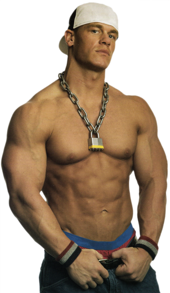 John Cena Body 2012 (681x1172), Png Download