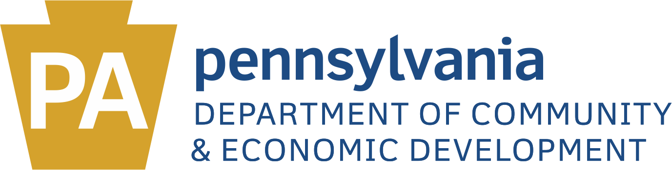 Dced Hori Preferred - Pa Department Of Community And Economic Development (1377x350), Png Download