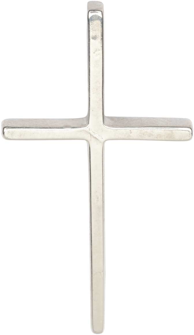 Thin Christian Polished Cross - Gold (830x1280), Png Download