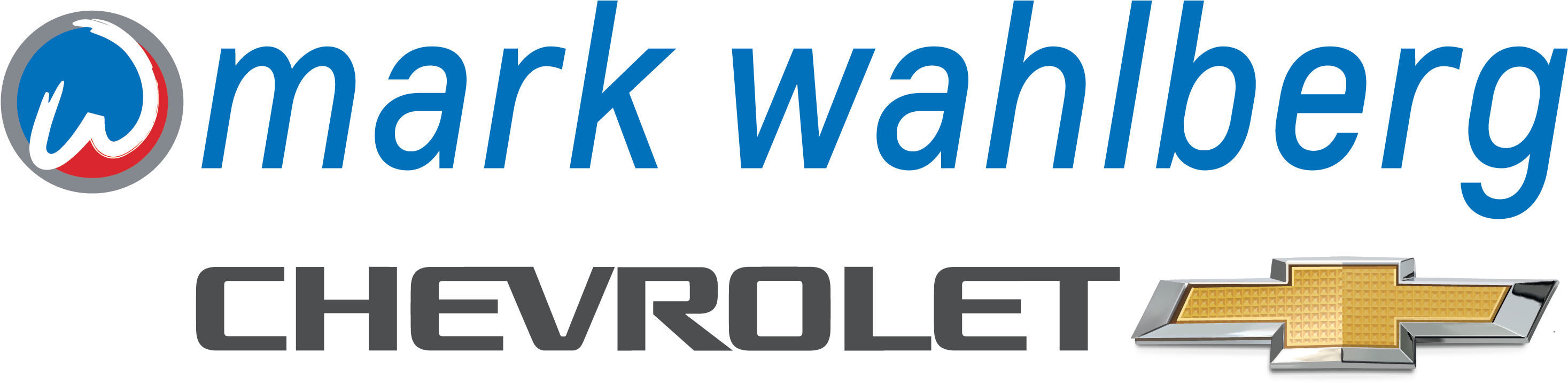 Mark Wahlberg Chevrolet Logo - Wahlberg Chevrolet Columbus Ohio (2971x752), Png Download