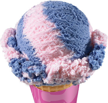 Baskin Robbin Png Photo - Baskin Robbins Double Scoop (450x360), Png Download