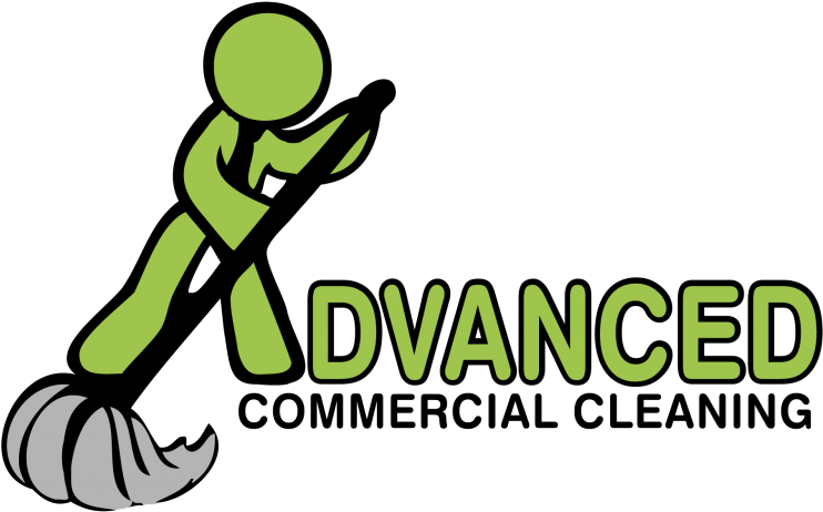 Residential/home Cleaning - Commercial Cleaning Services Logos (800x492), Png Download