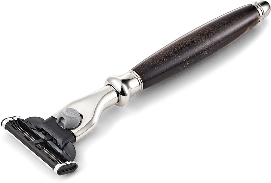 Classic Horn And Nickel Plated Razor The Art Of Shaving - Marking Tools (1200x1200), Png Download