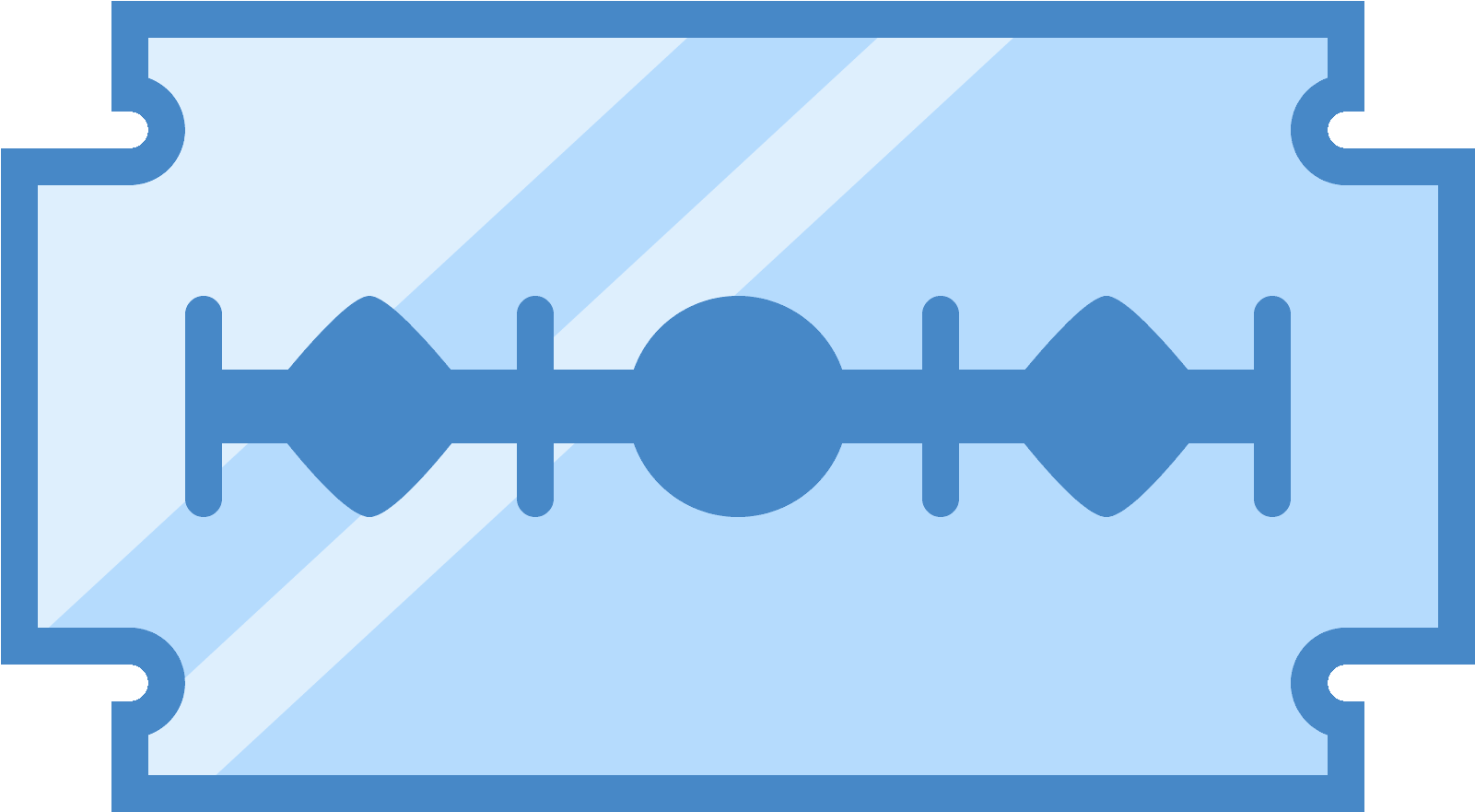 Png 50 Px - Etui Met 10 Vervangmesjes Vr Scheermes 7719900+7719901 (1600x1600), Png Download