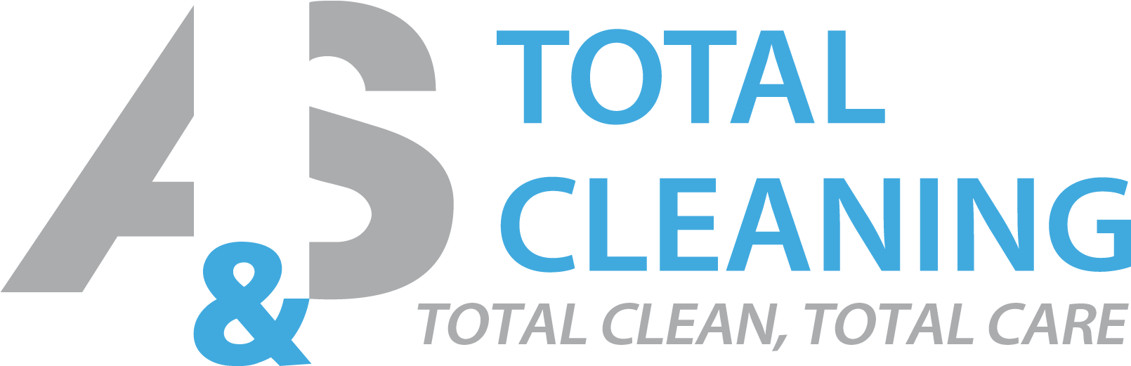 A And S Total Cleaning Official Logo - Clean Care Cleaning Services (1620x521), Png Download