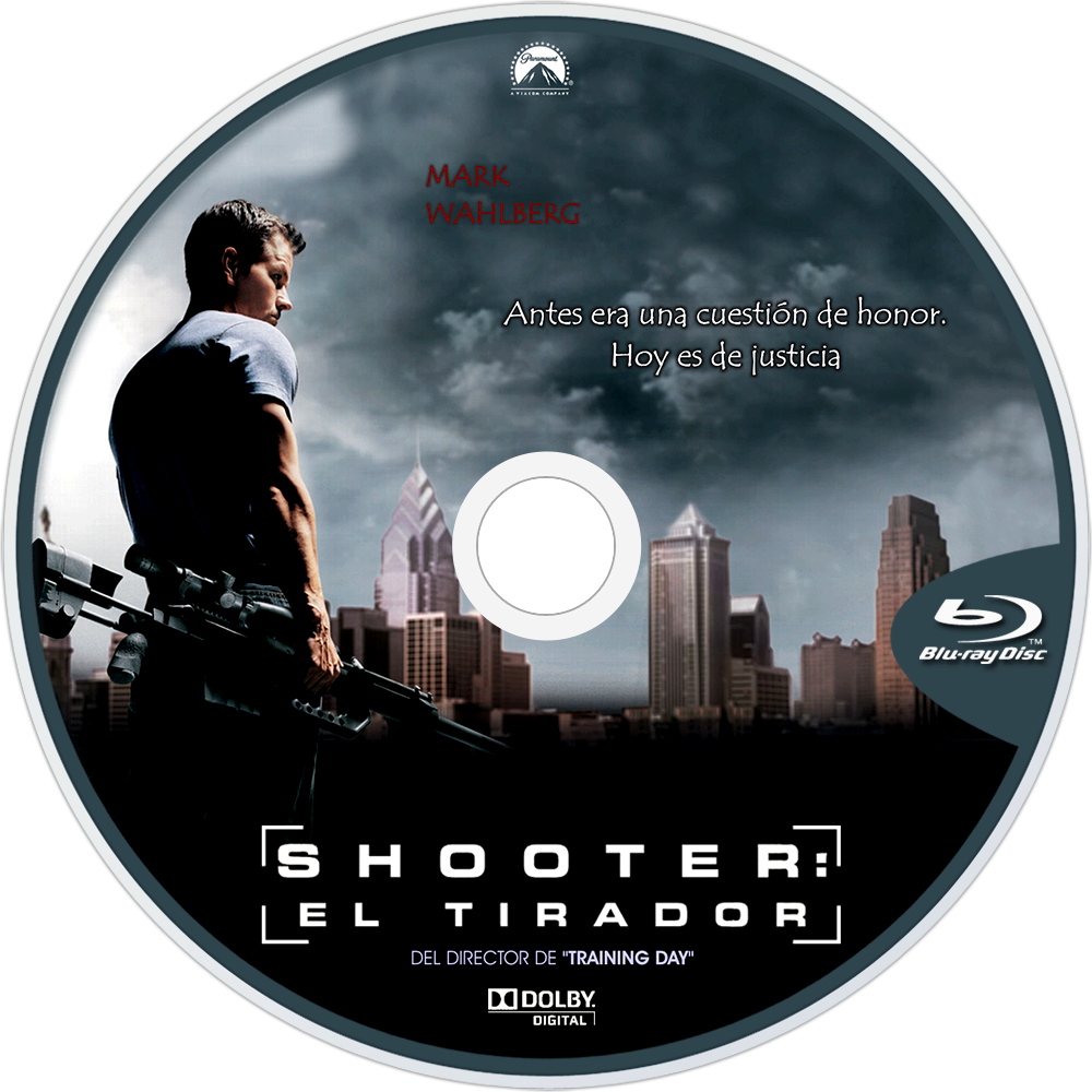 Shooter Bluray Disc Image - Shooter (2007) 11x17 Movie Poster (slovakian) (1000x1000), Png Download