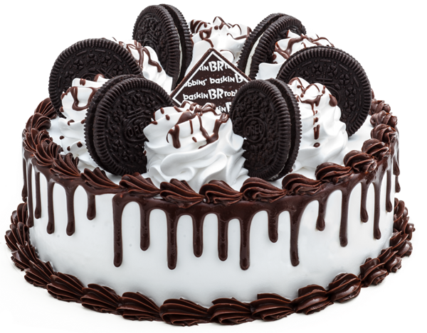 Free Baskin Robbins Logo Png - Mẫu Bánh Kem Cho Nam (600x469), Png Download