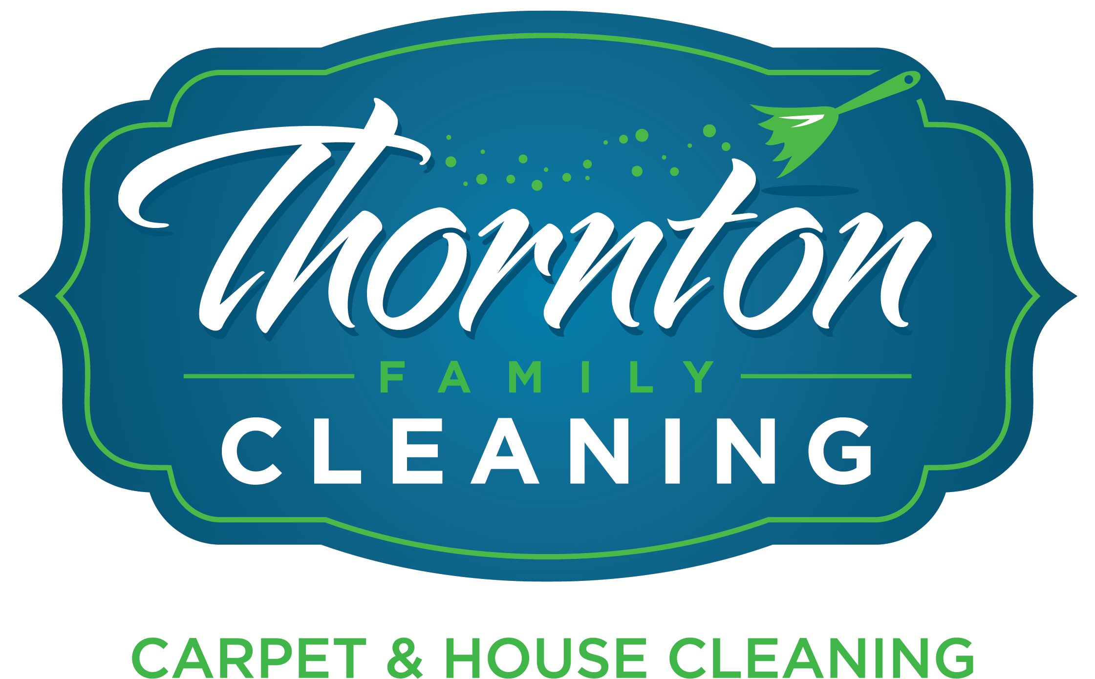 Thornton's Family Cleaning Logo Design - Pressure Washing (2550x1650), Png Download