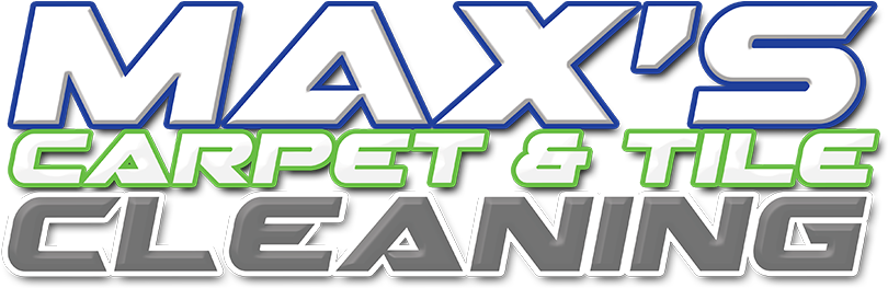 Max's Carpet And Tile Cleaning Logo Serving (851x315), Png Download