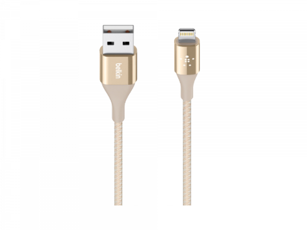 Belkin Kevlar Lightning To Usb Cable - Belkin Duratek Micro-usb/usb Dupont Kevlar Cable 1,2m (600x600), Png Download
