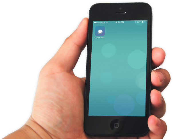 Features Hand Features Alert - Iphone (604x486), Png Download