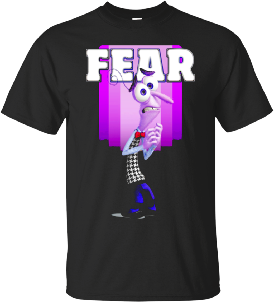 Disney Pixar Inside Out Fear Graphic Disney Family - Wyld Stallyns Tour Shirt (1155x1155), Png Download