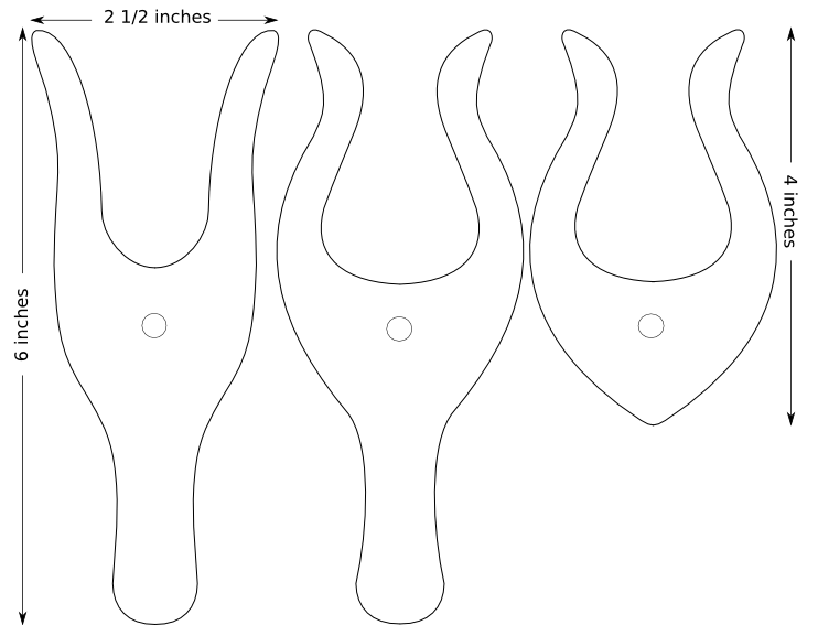 Lucet Tool Pattern (742x567), Png Download