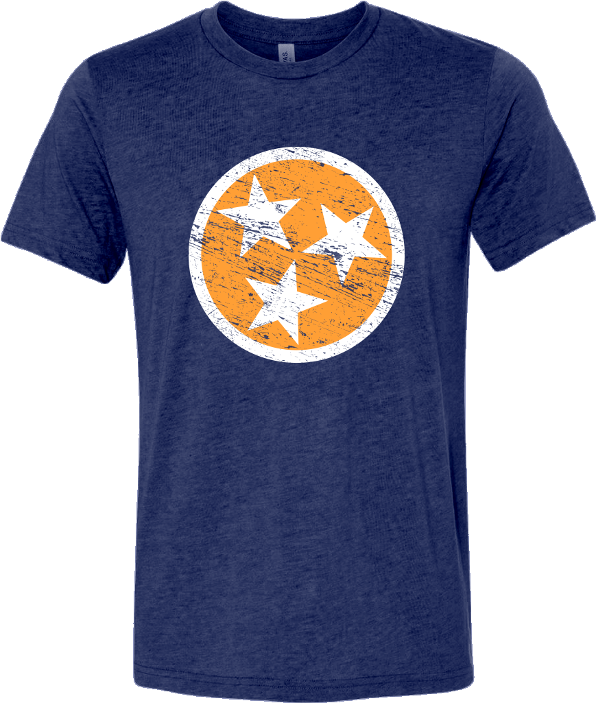 Orange On Navy - Types Of Shirt Women (1000x1250), Png Download