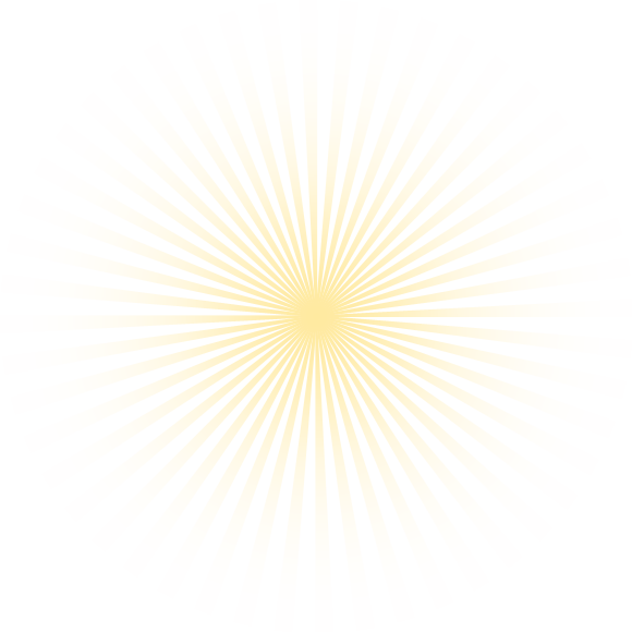 Yellow Sun Rays Png - Circle (580x580), Png Download