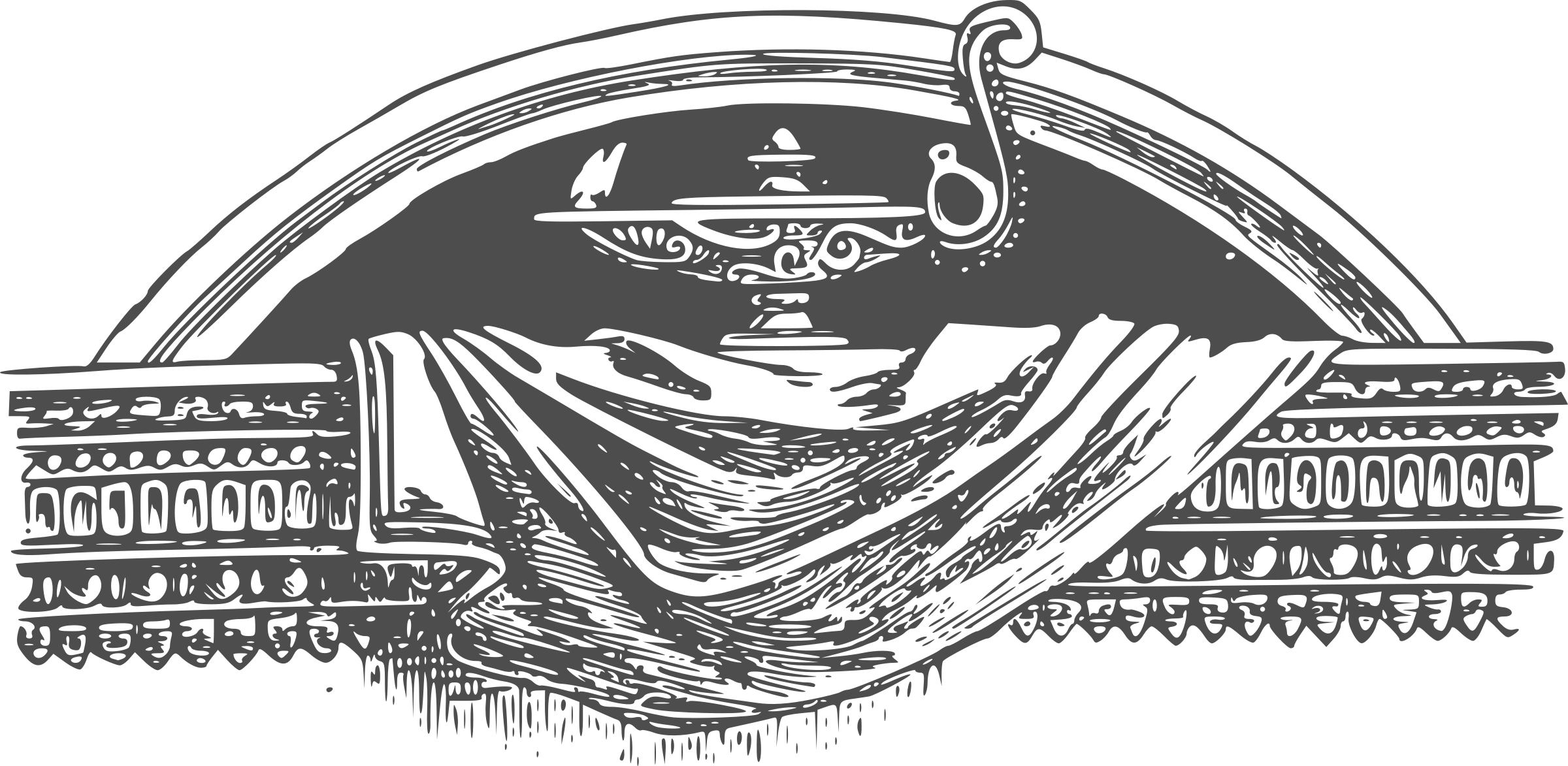 This Free Icons Png Design Of Oil Lamp (2400x1173), Png Download