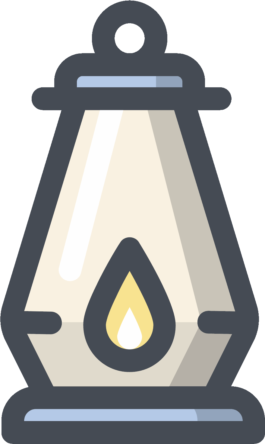 Oil Lamp Icon (1600x1600), Png Download